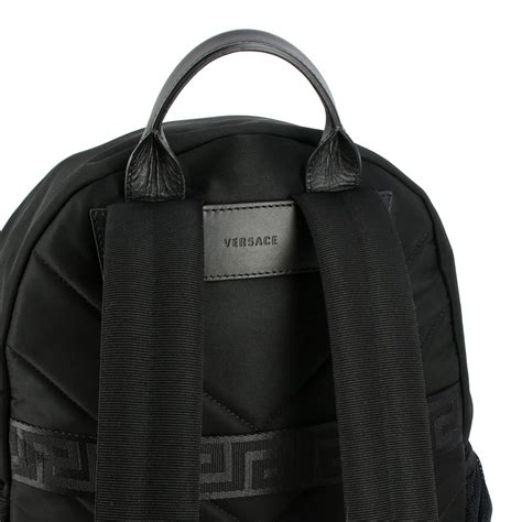 versace men bag|Versace summer backpack for men.